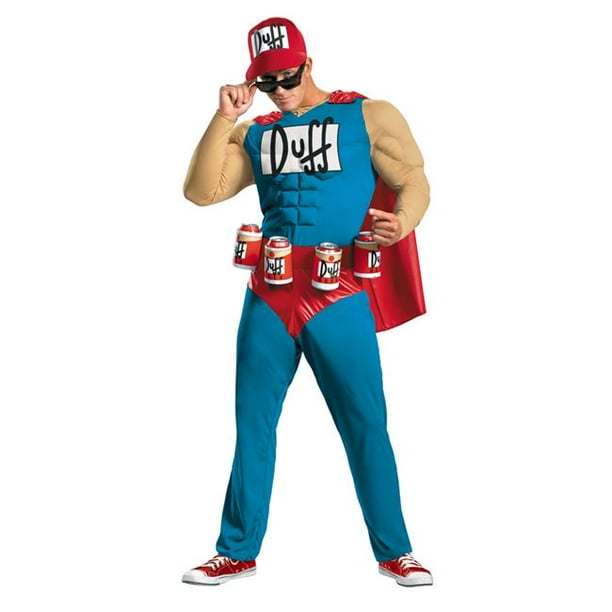 Costumes For All Occasions DG27895C Simpsons Duffman Muscle 50 52
