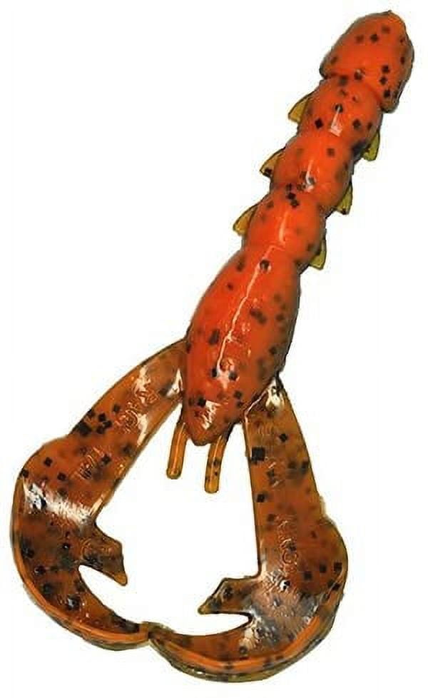 Strike King Rage Tail Craw 4" Fishing Lures for Bass, 7 Count
