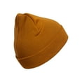 thumbnail image 4 of adidas Originals Grove Beanie, Gold Ochre/White, One Size, 4 of 8