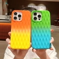 thumbnail image 5 of Cute Water Ripple for iPhone 14 Pro Max Case,Wave Shape Camera Lens Protection Shockproof Soft Silicone Gradient Phone Cases for 14 Pro Max 6.7" (Green Blue), 5 of 11