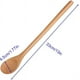 thumbnail image 4 of 2 uds 33cm mango largo cuchara mezcladora multiusos cuchara de utensilios de cocina, cuchara de cocina de madera, 4 of 5
