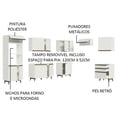 thumbnail image 4 of Cocina Integral Completa Modular Madesa Reims 462cm BB 02, 4 of 5