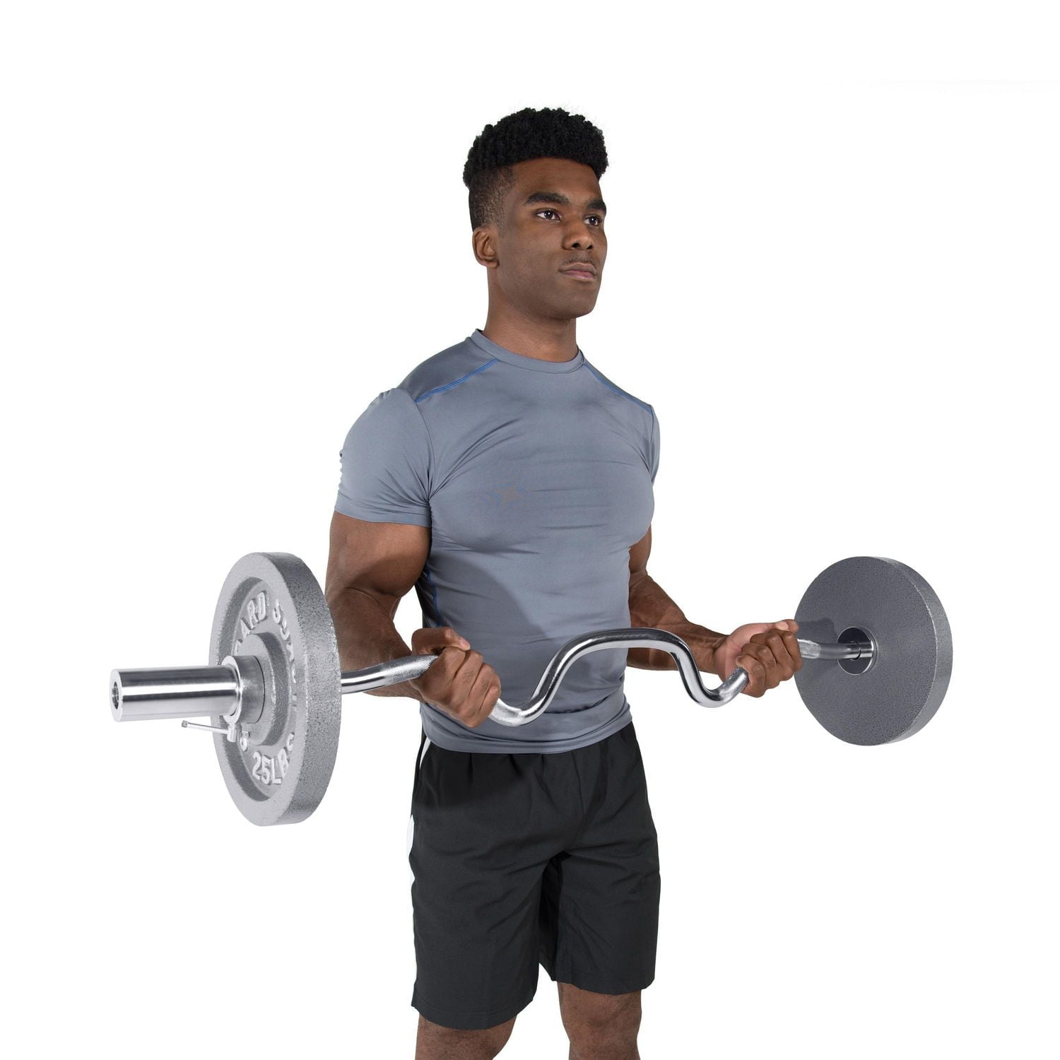 CAP Barbell 2-Inch Olympic Super Curl Bar, 48-Inch Bar