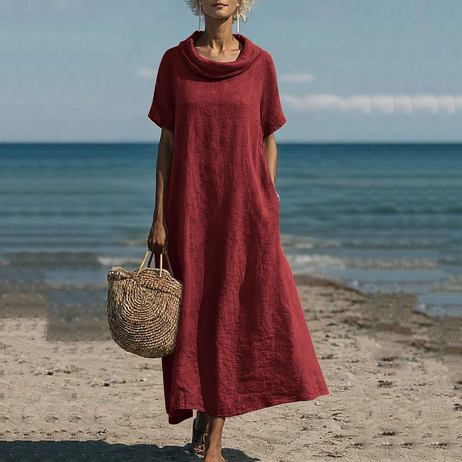 casual maxi dress bodycon CFLONGE Womens Dresses Ribbed Dress(Apricot,S) CAMO Colors:TruTim PINK Snowfall This versatile dress is YGroup_colourway-roselani Beetlejuice Lydia Deetz Costume