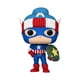 thumbnail image 2 of Figura de acción Funko Pop! Marvel Holiday, Capitán América, 2 of 8