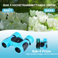thumbnail image 3 of Hootek Binoculars for Kids 8X21 Compact Binoculars, Shock Proof Binoculars Toys Gifts Telescope High Powered Easy Focus, Binoculars for Sports and Outside Play, Bird Watching Birthday Presents, Blue, 3 of 7