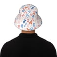 thumbnail image 5 of Sikiie Scandinavian Alphabet Reflective Double-Sided Bucket Hat, Sun Hat, for Gardening, Beaching, Camping, Hiking, Fishing, 5 of 6
