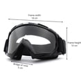 thumbnail image 1 of Motorcycle Goggles Motocross Goggles Dirt Bike Goggles ATV Goggles Riding Goggles  Racing Protective, 1 of 8