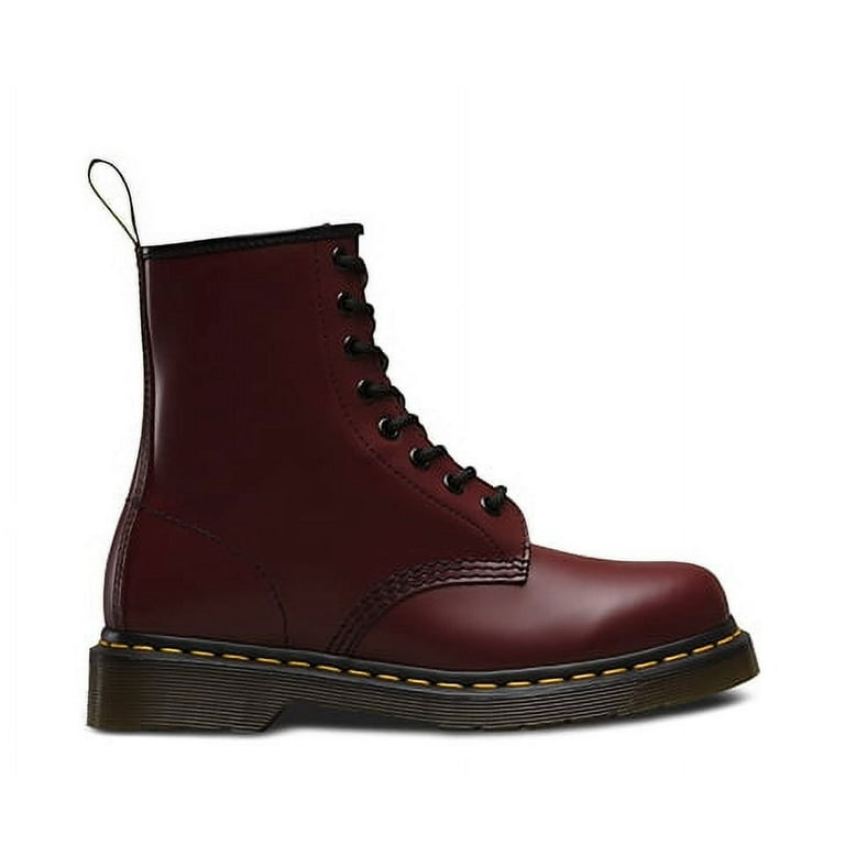 Dr. Martens Unisex 1460Z DMC 8 Lace Up Cherry Red Smooth Dr. Martens Unisex 1460Z DMC 8 Lace Up Cherry Red Smooth