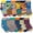 Multicolor, variant on Jefferies Socks Boys Tools Stripes Pattern Variety Crew Socks 12 Pair Pack