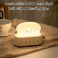 thumbnail image 4 of Bzdzmqm under $5 Table Lamp, Bread Night Light USB Charging Lamp, LED Dimmable Table Lamp, Bedside Nightlight with Timer, Creative Desk Lamp, Sleep Aid Night Light, 4 of 6