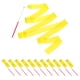 thumbnail image 1 of Cintas de Danza Uxcell, Streamers de Gimnasia con Varita Antideslizante Bandera de Danza Amarilla, 1 of 7