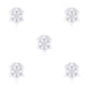 thumbnail image 3 of Kearding Moldes de copo de nieve colgante DIY artesanía hogar árbol espejo hecho a mano ornamento molde Año Nuevo Navidad resina fundición Type2 NO2, 3 of 5