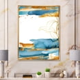 thumbnail image 2 of Abstract Golden Laminaria Branch & Leaves 16 in x 32 in Framed Painting Canvas Art Print, by Designart, 2 of 5
