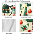 thumbnail image 4 of luoweisi Men's Beach Shorts Quick Dry Swim Trunks with Mesh Lining Christmas Tree M, 4 of 5