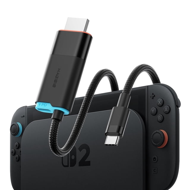 Adaptador Hagibis Switch2 Dock USB C a HDMI 4K 60Hz 100W PD