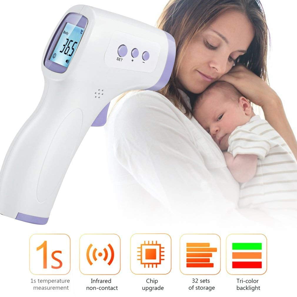 Automatic Wall-Mounted Non-Contact Forehead Thermometer K3 Infrared – ASA  TECHMED