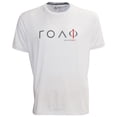 thumbnail image 1 of Phi Tee Golf Men's Tech Performance T-shirt, Small White, 1 of 3