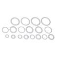 thumbnail image 5 of 470Pcs Sealing Washer Aluminum Alloy Round Flat Washer Assortment Kit for Automobiles Faucets, 5 of 5
