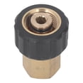 thumbnail image 4 of Pressure Washer Adapter, 5000PSI Connection Device Pressure Washer Quick Connect Kit Power Washer Accessories Brass and Rubber Construction and Removable Housing for, 4 of 7