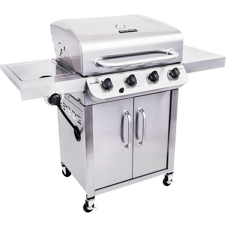 Char Broil 463342118 Performance 4 Burner Gas Grill Walmart