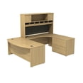 thumbnail image 5 of Bush Business Series C 72" Right U-Shaped Desk with Hutch in Warm Oak, 5 of 7