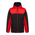 thumbnail image 1 of Finden & Hales - Chaqueta Acolchada Contraste para Adultos Unisex (Negro, Rojo), 1 of 4