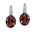 thumbnail image 2 of Wentin Reduced Earrings Leverback earrings with oval zirconia, captivating jewel ideal for women, 2 of 3