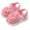 Red, variant on Toddler Girls Sandals, Cutout Closed-Toe Sandals with Butterfly Detail Adjustable Ankle T-Strap, Breathable PVC Upper Non-Slip Sole Infant Summer Crib Shoes (Red, 0-3 Months)