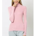 thumbnail image 3 of Women’s Turtleneck Sweater Long Sleeve Tops Slim Fit Underwear Pullover Tops(S-5XL), 3 of 6