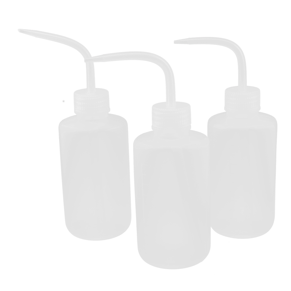 Bouteille Souple à Bec Droit 500ml Uxcell - Pour Huile Ou Liquides Industriels - Transparente Et Rouge