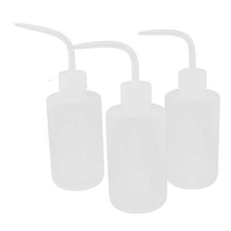 Unique Bargains Clear Plastic Bent Tip Oil Liquid Squeeze Bottle Dispenser 250ml