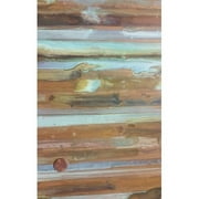 Striped Patina Copper Sheet 36"x108" - 16oz - 0.0216" Thickness - 24 Ga
