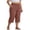 Wine-01, variant on Nugftut Womens Capris Plus Size, Baggy High Waist Casual Capri Pants with Pockets for Summer Thin Lightweight Clothes