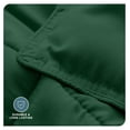 thumbnail image 5 of Comforter Set - Oversized King Size - Ultra-Soft - Goose Down Alternative - Premium 1800 Series - All Season Warmth (Oversized King, Forest Green), 5 of 6