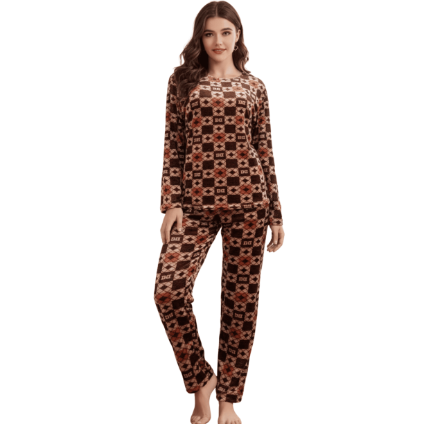 Pijama Afelpada Mujer Polar Pantalón Sudadera