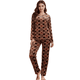 thumbnail image 1 of Pijama Afelpada Mujer Polar Pantalón Sudadera, 1 of 5