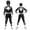 Zack Taylor, variant on Guvpev Blue Ranger Costume, Halloween Cosplay Dress Up Outfit, 3D Spandex Superhero Bodysuit Jumpsuit for Halloween Party Cosplay & Fancy Dress Up