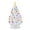 White, variant on Mr. Christmas 14" Lit Nostalgic Christmas Tree - Pink