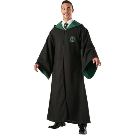 Harry Potter Slytherin Replica Deluxe Robe Men's Adult Halloween Costume