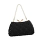 thumbnail image 2 of Bolso de mano con cierre de beso para mujer, ligero, moderno, de noche, estilo retro Negro, 2 of 9