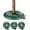 4Pcs 20Gal Ring, variant on Tree Watering Bag Slow Release 3 Pack 20 Gallons, Water Bags for Trees, Refillable Tree Drip Irrigation Bags with Zipper, Durable Tree Watering System for Deep Root Targeting