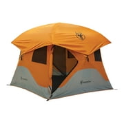 Gazelle Tents T4 Portable Hub Tent, 4-Person, Sunset Orange, 44342