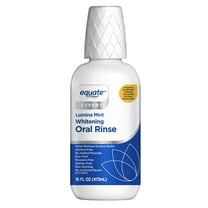 Equate Whitening Oral Rinse Mouthwash, Lumina Mint Flavor, 16 fl oz