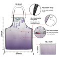 thumbnail image 7 of SnuggleHive Purplr Lavender Cooking Baking Aprons, 7 of 7