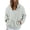 Light Blue #012, variant on Jackets For Women Winter Casual Zip Up Sherpa Jacket Fleece High Neck Coats Lightweight Fall Outerwear With Pockets, 2XL