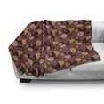 thumbnail image 3 of Bohemian Soft Flannel Fleece Throw Blanket, Floral Inspiration Spinograf Style Vintage Art Design Oriental Elements, Cozy Plush for Indoor and Outdoor Use, 50" x 70", Multicolor, by Ambesonne, 3 of 6