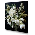 thumbnail image 2 of Designart "Dreamy Minimalist Snowdrops I" Snowdrops Wall Art Living Room, 2 of 7