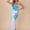 Blue, variant on BRGZLK Womens Floral Maxi Dress Summer Daily 2026 Casual Fashion Open Back Halter Neck Sleeveless Bodycon Beach Vacation Dresses Wedding Guest Cocktail Sundresses Red XL