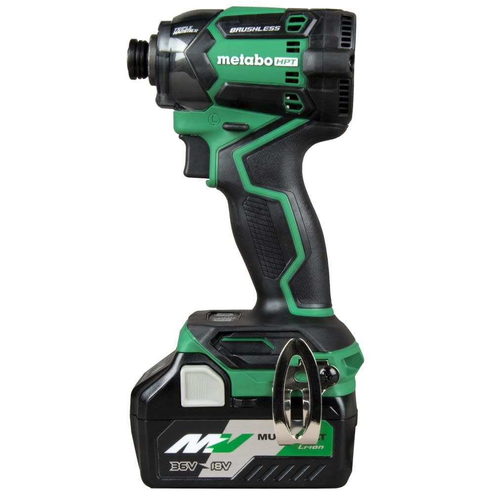 Metabo Hpt 36V Multivolt Portable Rebar Bender/cutter With Duplex Nailer And Triple Hammer Bolt Impact Driver Kit Bundle